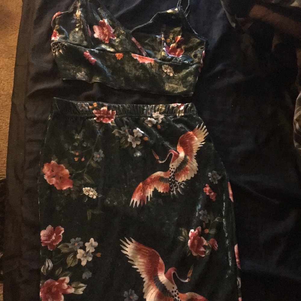 Shein top and bottom set